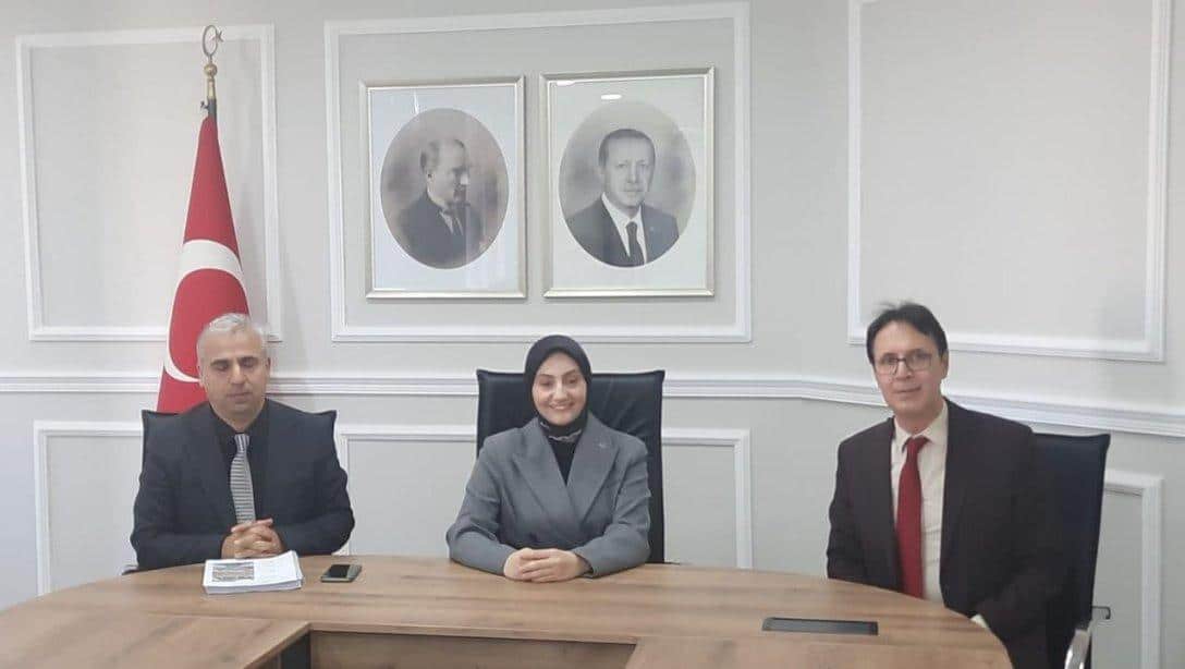 REFİK KAYMAKAMIMIZ SAYIN BÜŞRA ÇELEBİ YIL SONU KURUM DENETİMLERİ